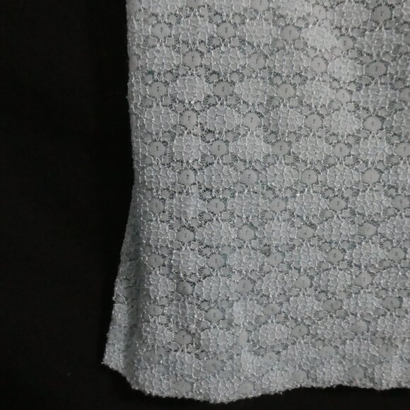Unbranded | P2P 12 inches measured | Light Blue Lace Spaghetti Strap Top - Picture 6 of 14